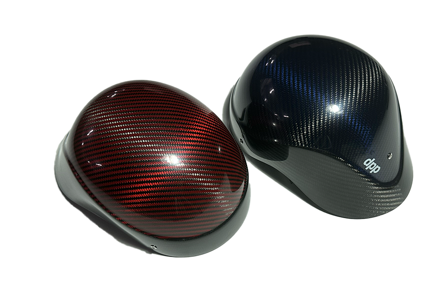 DPP - Helmet Carbon (with red or navy blue glow)